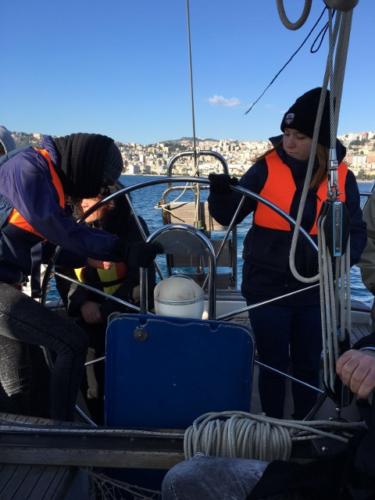 a Scuola di Vela (18/1/2016)