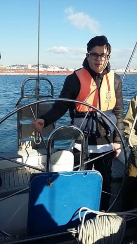 a Scuola di Vela (18/1/2016)
