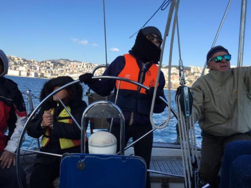 a Scuola di Vela (18/1/2016)