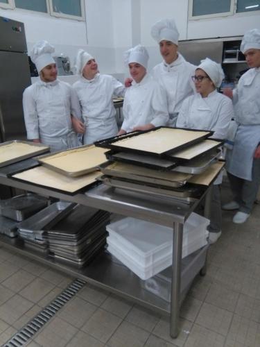 Preparativi nelle nostre cucine