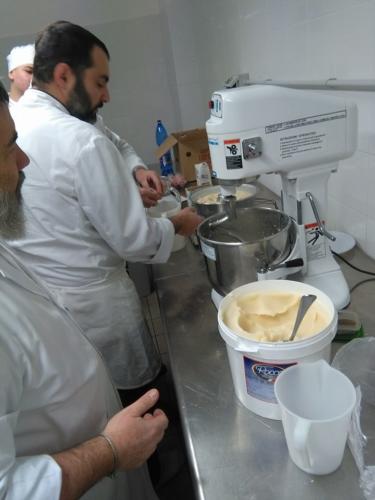 Preparativi nelle nostre cucine