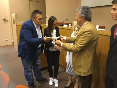 Assegnazione del riconoscimento (12/6/2017)