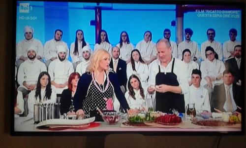 L'ISIS "Elena di Savoia" a "La Prova del Cuoco" (22/2/2017)