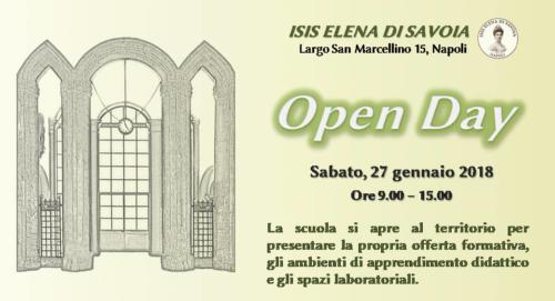 Open Day (27/1/2018)