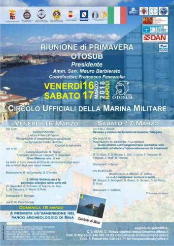Convegno OTOSUB - Marina Militare (16-17/3/2018)