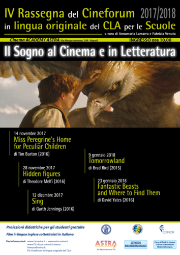 CLA - Cineforum in lingua inglese - I nostri sogni (24/5/2018)