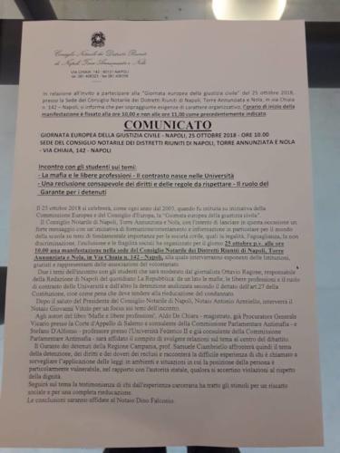 Giornata Europea della Giustizia Civile