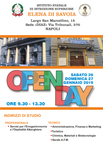 Open Day (27/1/2019)