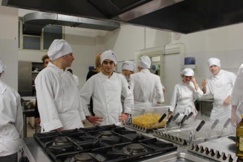 Preparazione dei pasti per la Mensa della Comunità di Sant'Egidio (29/1/2019)