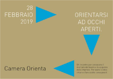 Orientarsi a occhi aperti (28/2/2019)