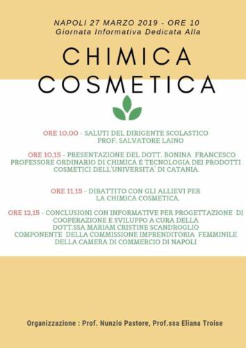 A lezione di "Chimica Cosmetica" - ISIS Elena di Savoia (27/3/2019)