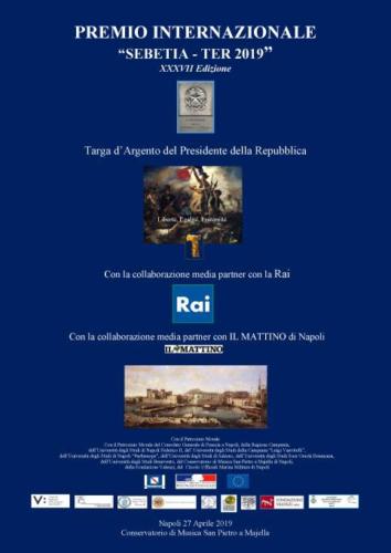 XXXVII Premio Internazionale Sebetia-Ter (27/4/2019)