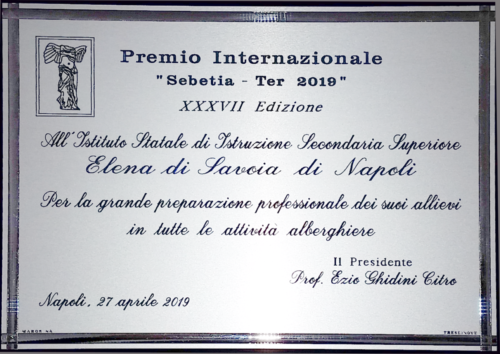 XXXVII Premio Internazionale Sebetia-Ter (27/4/2019)