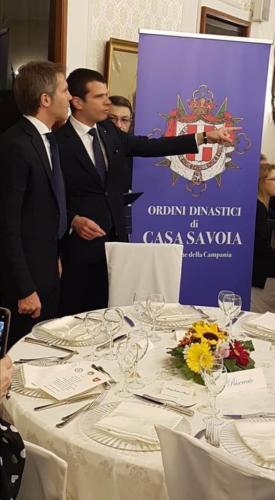 Cena di beneficenza con S.A.R. Emanuele Filiberto di Savoia (4/5/2019) 