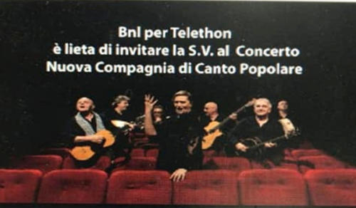 Telethon BNL - Concerto NCCP (21/5/2019)