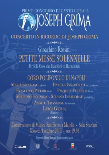 Concerto in ricordo di Joseph Grima (3/10/2019)