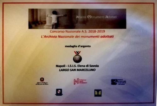Premiazione "La scuola adotta un monumento" (14/11/2019)