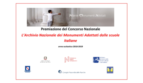 Premiazione "La scuola adotta un monumento" (14/11/2019)