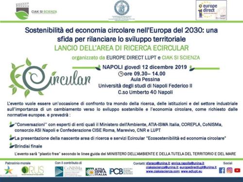 Ecircular: Ecosostenibilità ed economia circolare (12/12/2019)