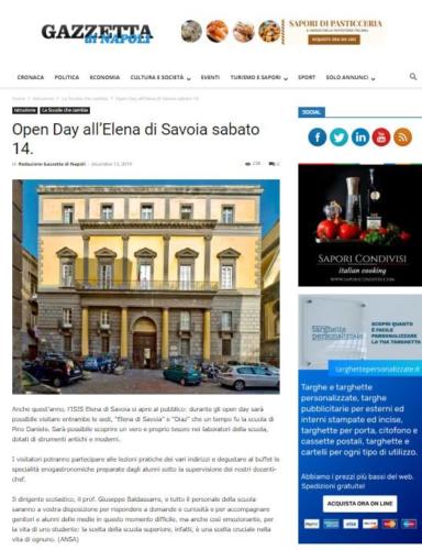 Open Day (14/12/2019)