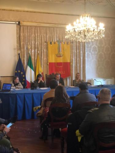 Visita didattica a Palazzo San Giacomo e Maschio Angioino (18/12/2019)