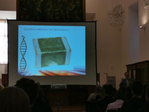 Seminario: “Le radiazioni ionizzanti: quando c'è da averne paura?” (16/01/2020)