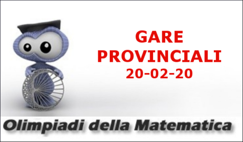 Olimpiadi della Matematica - Gara Provinciale (20/02/2020)