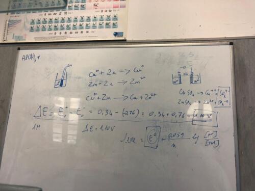 Laboratori di Chimica e Microbiologia: Pila Daniell e Terreni di coltura (8/2/21)