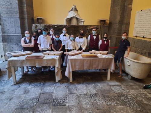 Sigla del Protocollo d’Intesa per la gestione del bar del Pio Monte della Misericordia (5/7/2021)