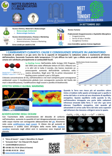 La notte europea dei ricercatori (24/9/2021)