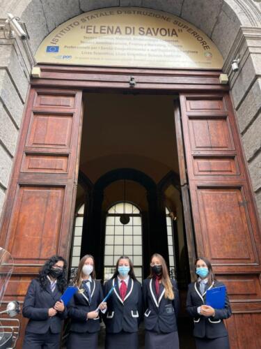 L'ISIS "Elena di Savoia" incontra PGSAG “PENYO PENEV” (13/10/21)