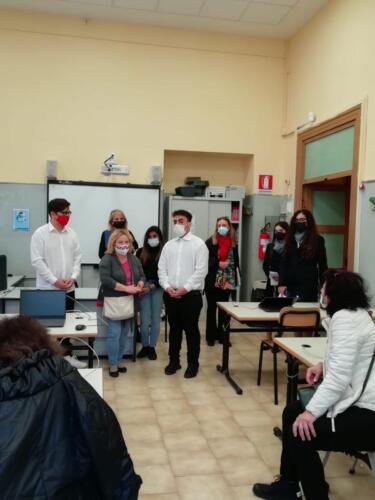 L'ISIS "Elena di Savoia" incontra PGSAG “PENYO PENEV” (13/10/21)