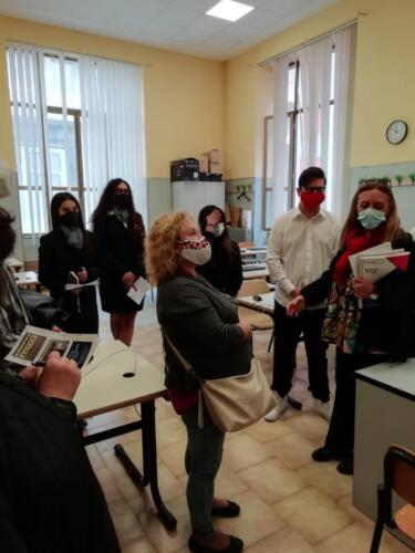 L'ISIS "Elena di Savoia" incontra PGSAG “PENYO PENEV” (13/10/21)