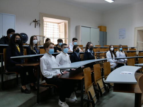 Buongiorno Regione all'ISIS Elena di Savoia (26/10/21)