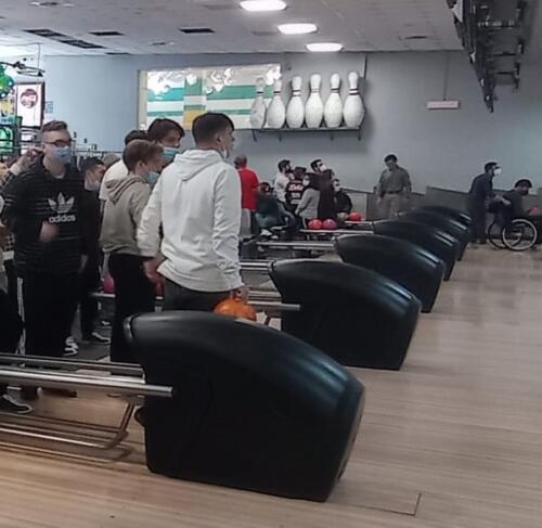 I nostri alunni al bowling (28/11/2021)